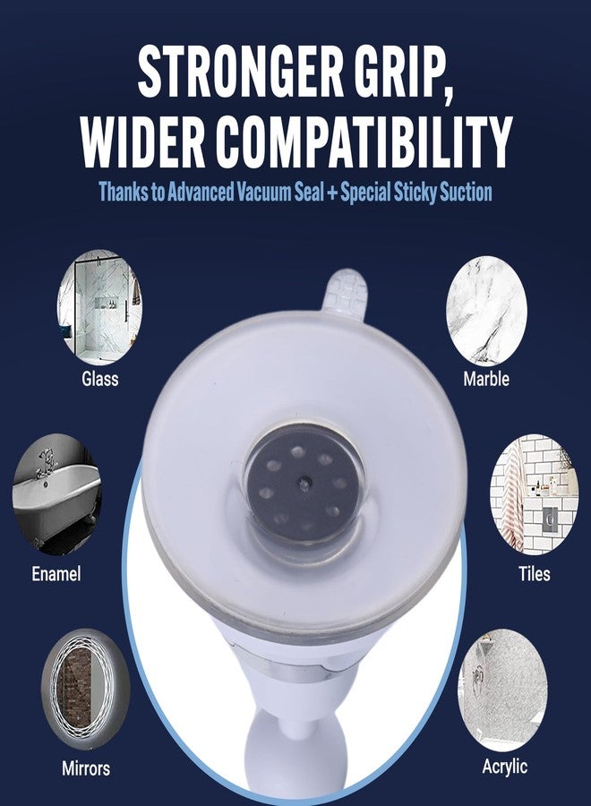 MIRRORVANA Fogless Shower Mirror for Shaving with Upgraded Suction, Anti Fog Shatterproof Surface and 360° Swivel - 6.3" x 6.3" - Image 4